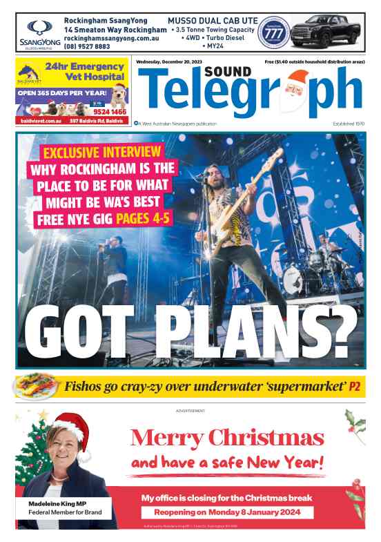 Sound Telegraph - Wednesday, 20 December 2023 edition