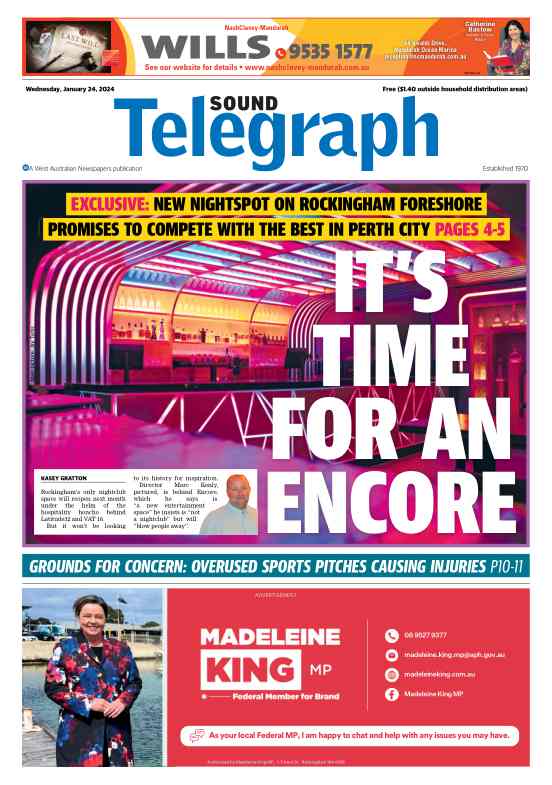 Sound Telegraph - Wednesday, 24 January 2024 edition