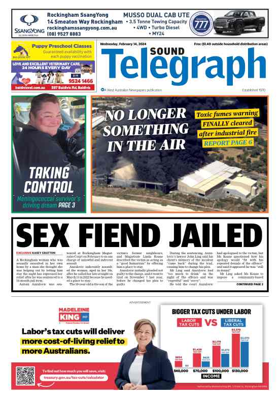 Sound Telegraph - Wednesday, 14 February 2024 edition