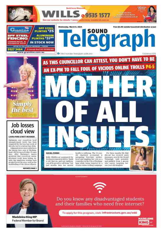 Sound Telegraph - Wednesday, 06 March 2024 edition