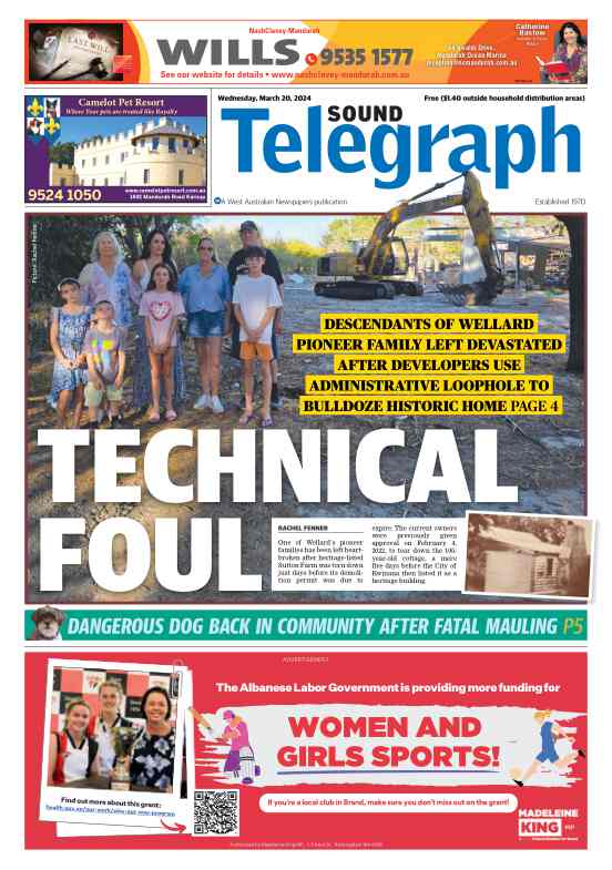 Sound Telegraph - Wednesday, 20 March 2024 edition