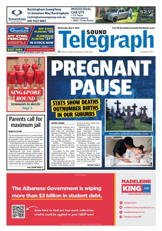 Sound Telegraph - Wednesday, 08 May 2024 edition